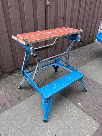 Werkbank Black en Decker workmate inklapbaar werktafel blauw beschikbaar voor biedingen