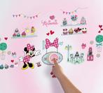 Minnie Mouse Deurbel met 40 Muurstickers - DISNEY AANBIEDING, Ophalen of Verzenden, Nieuw, Wanddecoratie