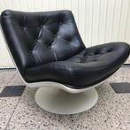 Vintage Artifort F978 978 fauteuil stoel leer retro, Ophalen, Gebruikt, Nvt, Nvt