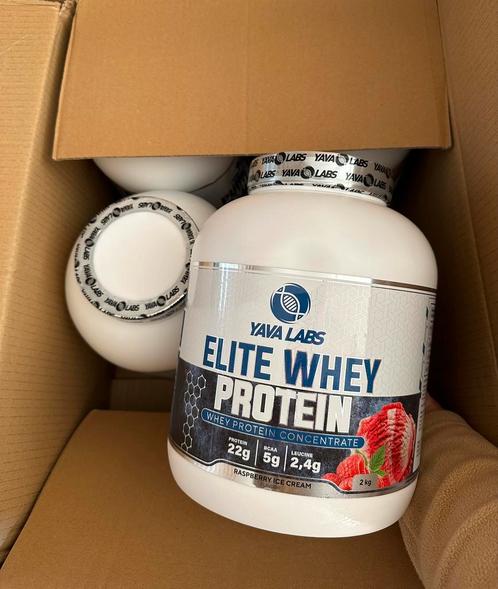 ACTIE! EIWITTEN PROTEÏNE WHEY EN ISOLAAT! BEPERKT AANTAL!, Sport en Fitness, Gezondheidsproducten en Wellness, Zo goed als nieuw