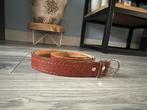 Vintage levi’s leren riem, Bruin, Echt leder, Ophalen of Verzenden, 115 cm of meer