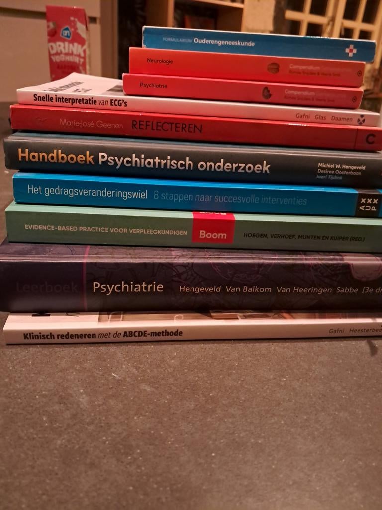 Boeken HBO V en MANP verpleegkundig specialist, Boeken, Ophalen of Verzenden, Beta, Nieuw, HBO