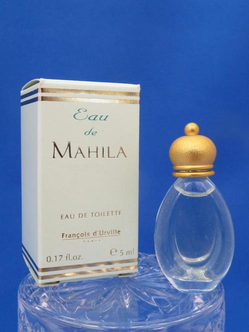 Mini - URVILLE - Eau de Mahila - 5ml - edt - 5,5cm, Verzamelen, Parfumverzamelingen, Gebruikt, Miniatuur, Gevuld, Ophalen of Verzenden
