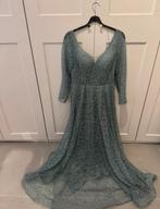 Jurk mintgroen blingbling, Kleding | Dames, Gelegenheidskleding, Overige typen, Maat 42/44 (L), Ophalen of Verzenden, Groen