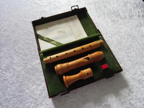 Moeck Steenbergen altblokfluit 438D, Muziek en Instrumenten, Blaasinstrumenten | Blokfluiten, Gebruikt, Alt, Met koffer, hoes of etui