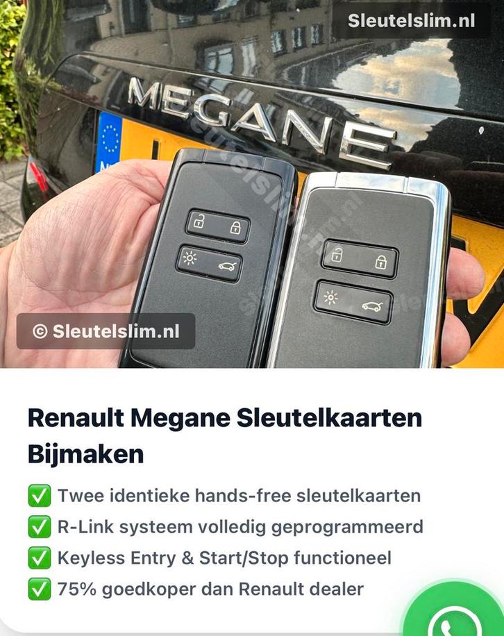 Autosleutel bijmaken in omgeving Den Haag?, Auto diversen, Auto-accessoires, Nieuw, Ophalen