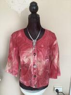 Roze zomer blazer jasje Elisa Cavaletti L, Maat 42/44 (L), Ophalen of Verzenden, Zo goed als nieuw, Elisa Cavaletti