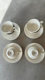 Wedgwood Queen’s Ware Traditional Plain kop en schotel 6 x, Antiek en Kunst, Ophalen of Verzenden