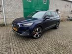 Seat Tarraco 1.5 TSI 2019, Zwart, 4 cilinders, Blauw, Leder en Stof