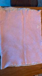 Koeka ledikant deken roze-beige 75 x 120 fijn wafel structuu, Ophalen of Verzenden, Zo goed als nieuw