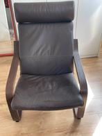 POANG Fauteuil / Stoel IKEA donkerbruin, Huis en Inrichting, Fauteuils, Ophalen, Zo goed als nieuw