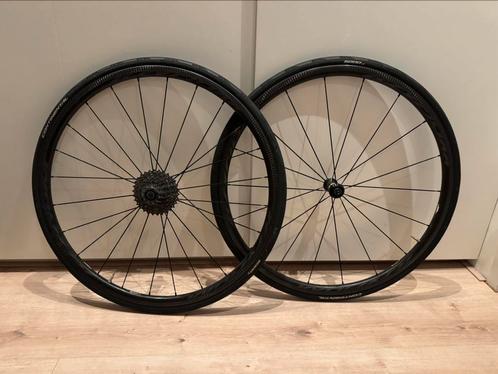 Mavic Kysrium Pro SL UST Carbon wielset - Nieuwstaat!, Fietsen en Brommers, Fietsonderdelen, Zo goed als nieuw, Racefiets, Wiel