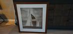 Grote foto van zeilboten in lijst, Antiek en Kunst, Kunst | Tekeningen en Foto's, Ophalen