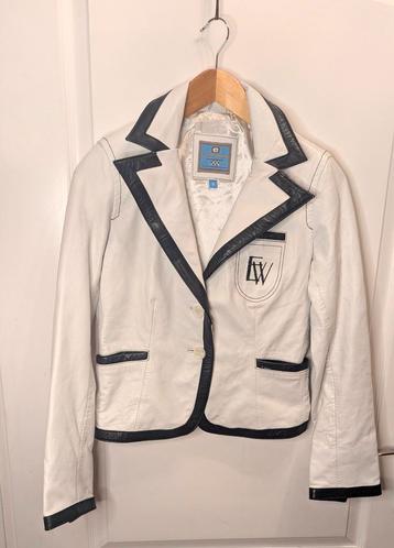 La Fée Verte Couture leren blazer S - Tenniscore beschikbaar voor biedingen