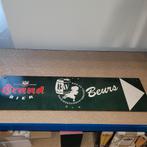 Brand aanwijs bord, Ophalen of Verzenden, Gebruikt, Reclamebord, Plaat of Schild, Brand