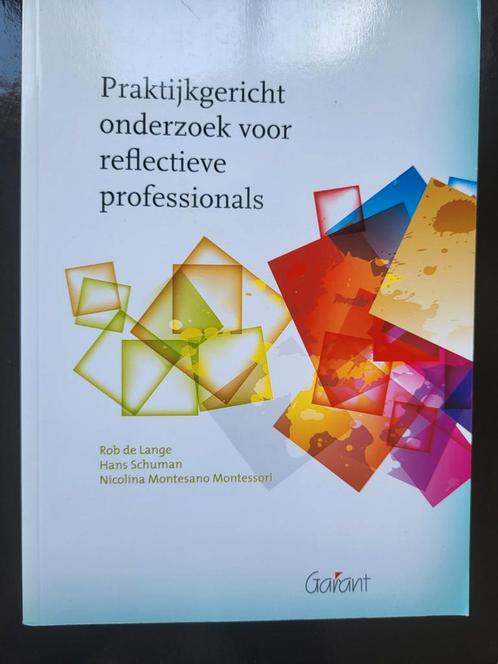 Praktijkgericht onderzoek voor reflectieve professionals, Boeken, Studieboeken en Cursussen, Zo goed als nieuw, HBO, Gamma, Ophalen of Verzenden