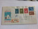 1e dag envelop E19 Kinderzegels 1954, Postzegels en Munten, Postzegels | Eerstedagenveloppen, Ophalen of Verzenden, Beschreven