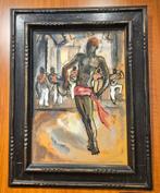 Schilderij Bernard Lamotte (1903-1983) "Dansers en fanfare", Ophalen of Verzenden