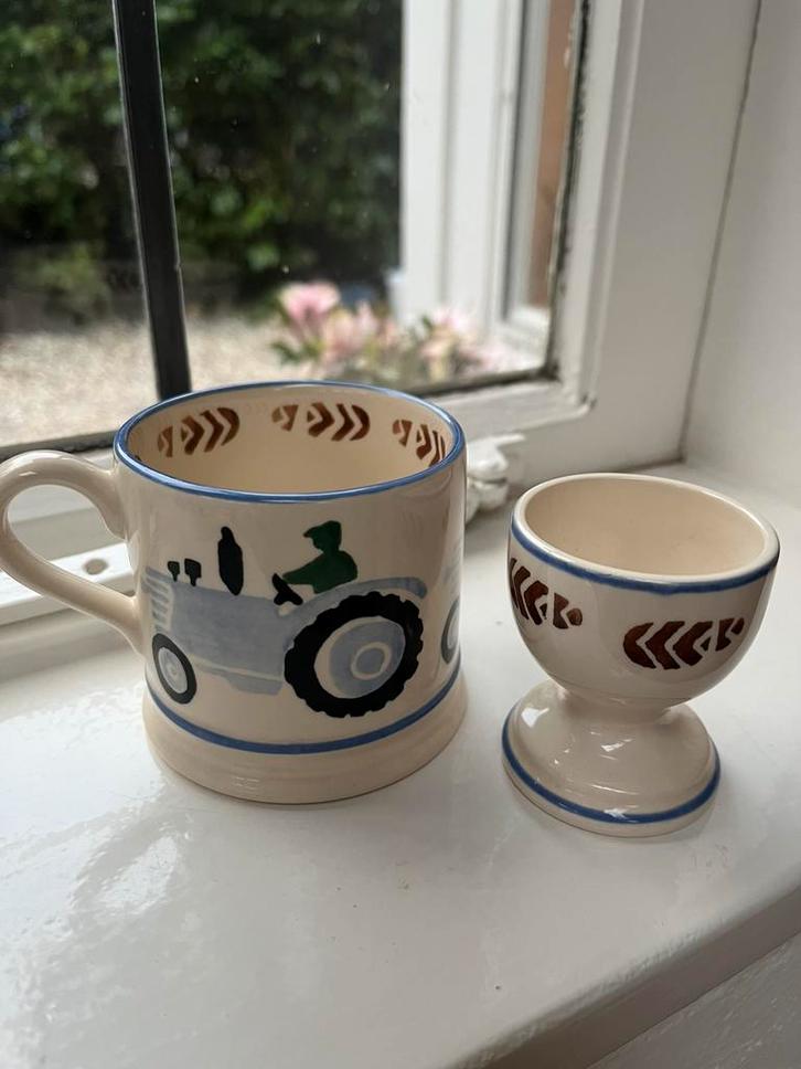 Nieuw! Tractor, Emma Bridgewater- zeldzaam!! 2004, Huis en Inrichting, Keuken | Servies, Nieuw, Overige typen, Overige stijlen