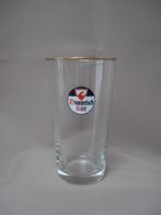 Dommelsche bier glas zeer oude model 50 tiger, Ophalen of Verzenden, Zo goed als nieuw, Glas of Glazen, Dommelsch