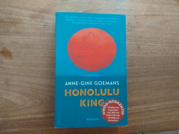 Anne-Gine Goemans - Honolulu King, Boeken, Literatuur, Zo goed als nieuw, Ophalen of Verzenden