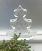 kerstboom kandelaar , glas 3,5 kilo design Klaus Breit, Ophalen of Verzenden