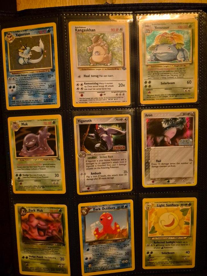 Oude Pokemon Kaarten wotc, Hobby en Vrije tijd, Verzamelkaartspellen | Pokémon, Gebruikt, Meerdere kaarten, Foil, Ophalen of Verzenden