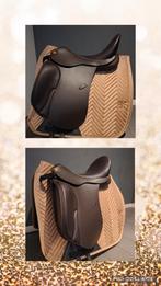JC one dressuurzadel 17,5 inch bruin M/W, Dieren en Toebehoren, Ophalen, Nieuw, Dressuur