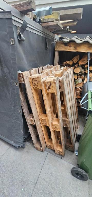 5 Europallets - Gebruikt beschikbaar voor biedingen
