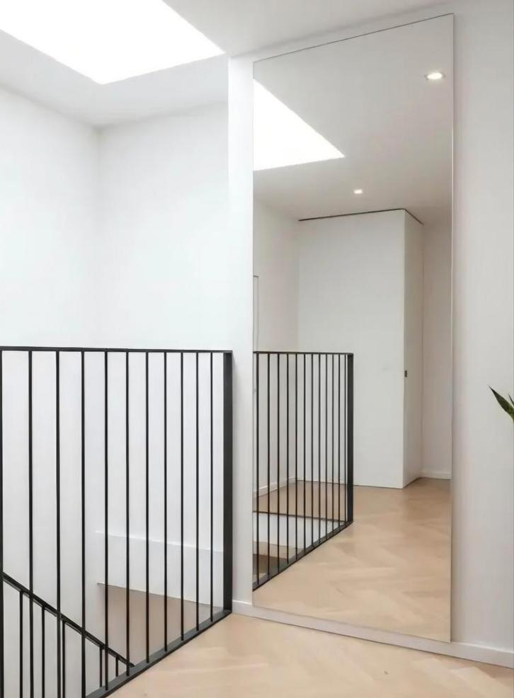 2 Grote Wandspiegels (200x75cm) - Gratis Af te Halen!, Huis en Inrichting, Woonaccessoires | Spiegels, Gebruikt, Rechthoekig, Ophalen