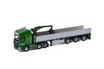 WSO 01-3369 Morssink Scania R Highline met steenoplegger, Hobby en Vrije tijd, Modelauto's | 1:50, Ophalen of Verzenden, Nieuw
