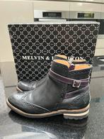 Melvin & Hamilton Boots - Zo goed als nieuw!, Zwart, Lage of Enkellaarzen, Ophalen of Verzenden, Gedragen