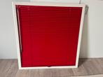 Luxaflex horizontale jaloezie rood in wit frame 2x, Ophalen, 50 tot 100 cm, Zo goed als nieuw, Minder dan 100 cm