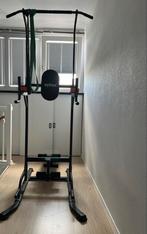 Optrekstang/krachtstation, Sport en Fitness, Ophalen of Verzenden, Zo goed als nieuw, Metaal, Krachtstation