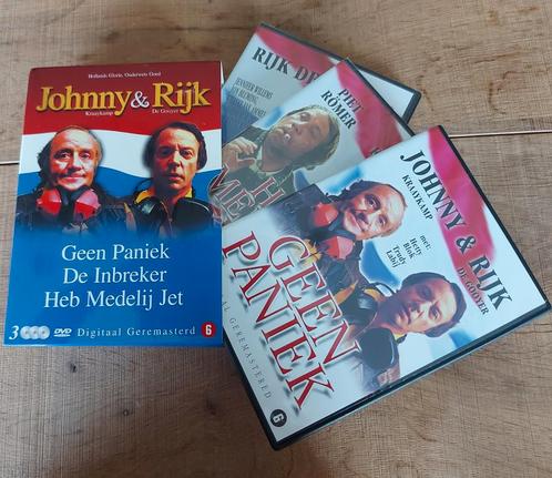 3-DVD-box films met Johnny Kraaykamp & Rijk de Gooyer, Cd's en Dvd's, Dvd's | Tv en Series, Zo goed als nieuw, Alle leeftijden
