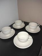 Wedgewood Edme 4 kop en schotels, Ophalen of Verzenden, Zo goed als nieuw, Wedgwood, Kop(pen) en/of Schotel(s)