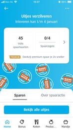 9 Uitjes AH spaarkaarten voor tweede uitje gratis., Albert Heijn, Ophalen of Verzenden
