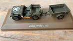 Jeep Willys, Hobby en Vrije tijd, Modelauto's | 1:87, Ophalen of Verzenden, Zo goed als nieuw, Auto