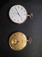 Twee Gouden Zakhorloges - Elgin & Roamer, Sieraden, Tassen en Uiterlijk, Horloges | Antiek, Overige merken, Zakhorloge, Ophalen of Verzenden