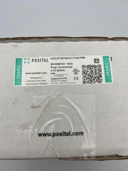 Posital Fraba UCD-IPT00-00512-Y10S-PRM Incremental Encoder, Hobby en Vrije tijd, Elektronica-componenten, Nieuw, Verzenden