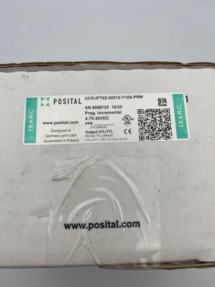 Posital Fraba UCD-IPT00-00512-Y10S-PRM Incremental Encoder, Hobby en Vrije tijd, Elektronica-componenten, Nieuw, Verzenden