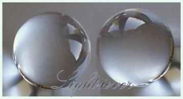 Tachyon Archion meditatie bolletje - 4cm kristal glazen bol beschikbaar voor biedingen