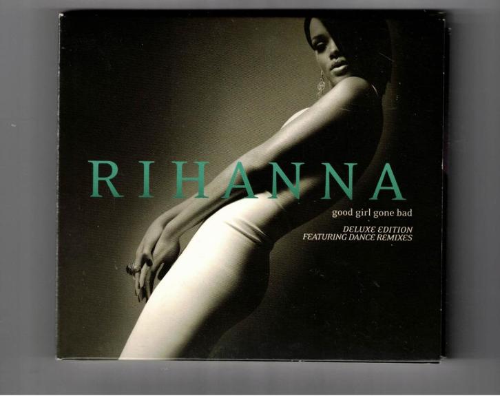 Rihanna 2CD Good girl gone bad - deluxe - dance remixes, Cd's en Dvd's, Cd's | Pop, Gebruikt, 1980 tot 2000, Ophalen of Verzenden