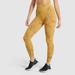 Gymshark legging/broek camo beige maat M, Beige, Ophalen of Verzenden, Fitness of Aerobics, Zo goed als nieuw