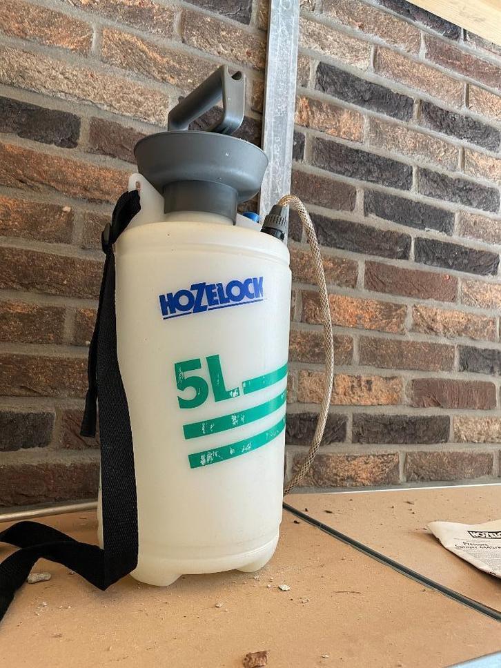 Hozelock drukspuit 5 liter, Tuin en Terras, Tuinslangen, Overige typen, Ophalen of Verzenden