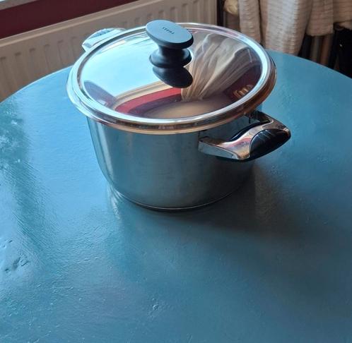 Solingen Maier&Schulze pan, Huis en Inrichting, Keuken | Potten en Pannen, Gebruikt, Kookpan of Snelkookpan, Rvs, Ophalen