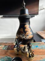 Tinnen koffiekan - kraantjeskan, Ophalen