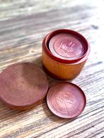 Vintage Japanse Onderzetters - Kersen Hout, Antiek en Kunst, Ophalen of Verzenden