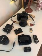 CANON EOS 80D + Sigma 17-50 2.8 + 10-18 groothoek + flitser, Spiegelreflex, Canon, Ophalen of Verzenden, Zo goed als nieuw