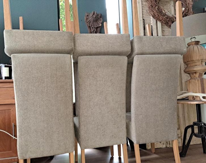 6 mooie eetkamerstoelen, Huis en Inrichting, Stoelen, Gebruikt, Vijf, Zes of meer stoelen, Overige kleuren, Ophalen